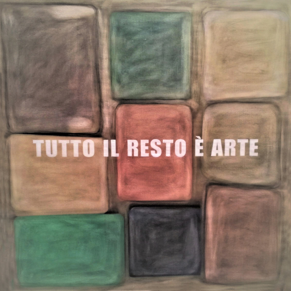 2020 Tutto il resto é arte  130 cm x  130 cm opera su carta  